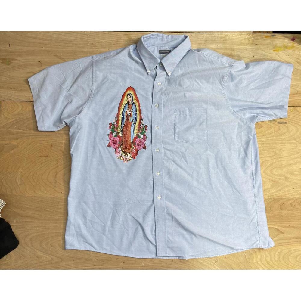 VAN HUESEN VIRGIN MARRY STYLE FLANNEL